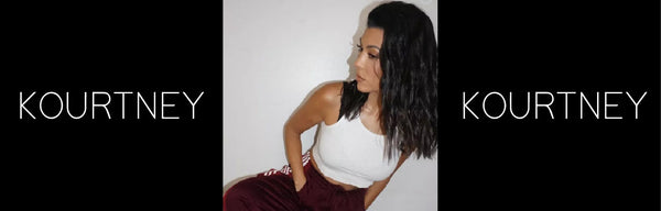 KOURTNEY KARDASHIAN'S TIPS FOR SHINY HAIR