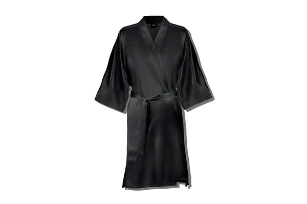 Black Short Robe
