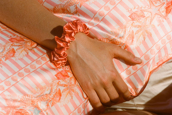 Sea Mist Large Scrunchies