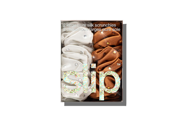Stardust Duo Large Scrunchies
