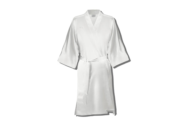 White Short Robe