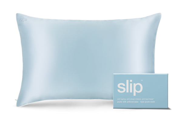 SLIP PURE SILK PILLOWCASE - SEABREEZE - QUEEN - ZIPPERED – Slip UK