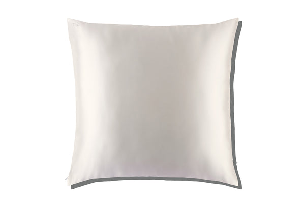 White Euro Zippered Pillowcase