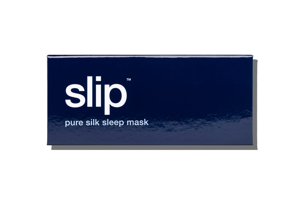 slip® Pure Silk Sleep Mask Navy Slip (UK)