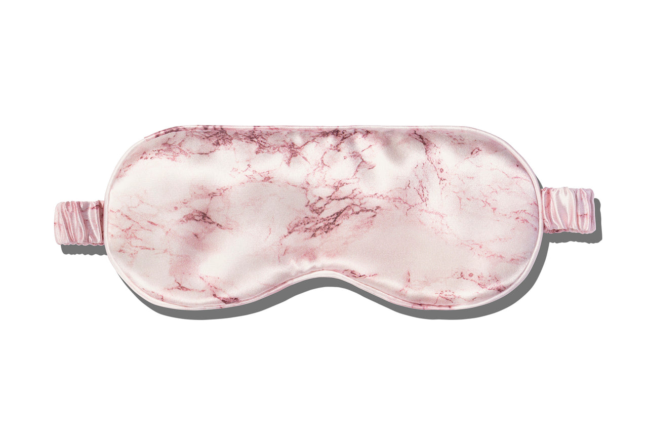 Pink Marble Sleep Mask Slip (UK)