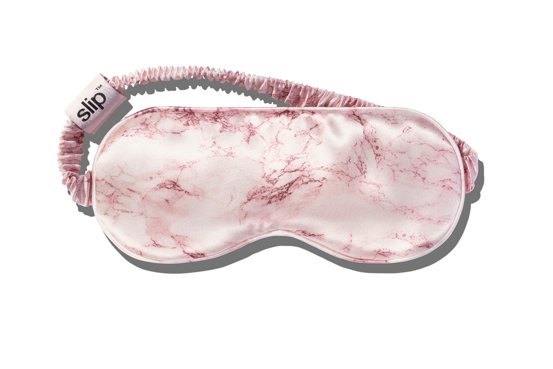 Pink Marble Sleep Mask Slip (UK)